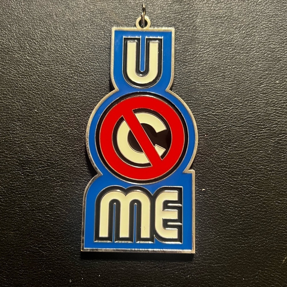 2009 WWE Authentic John Cena U Cant C Me Chain Pendant